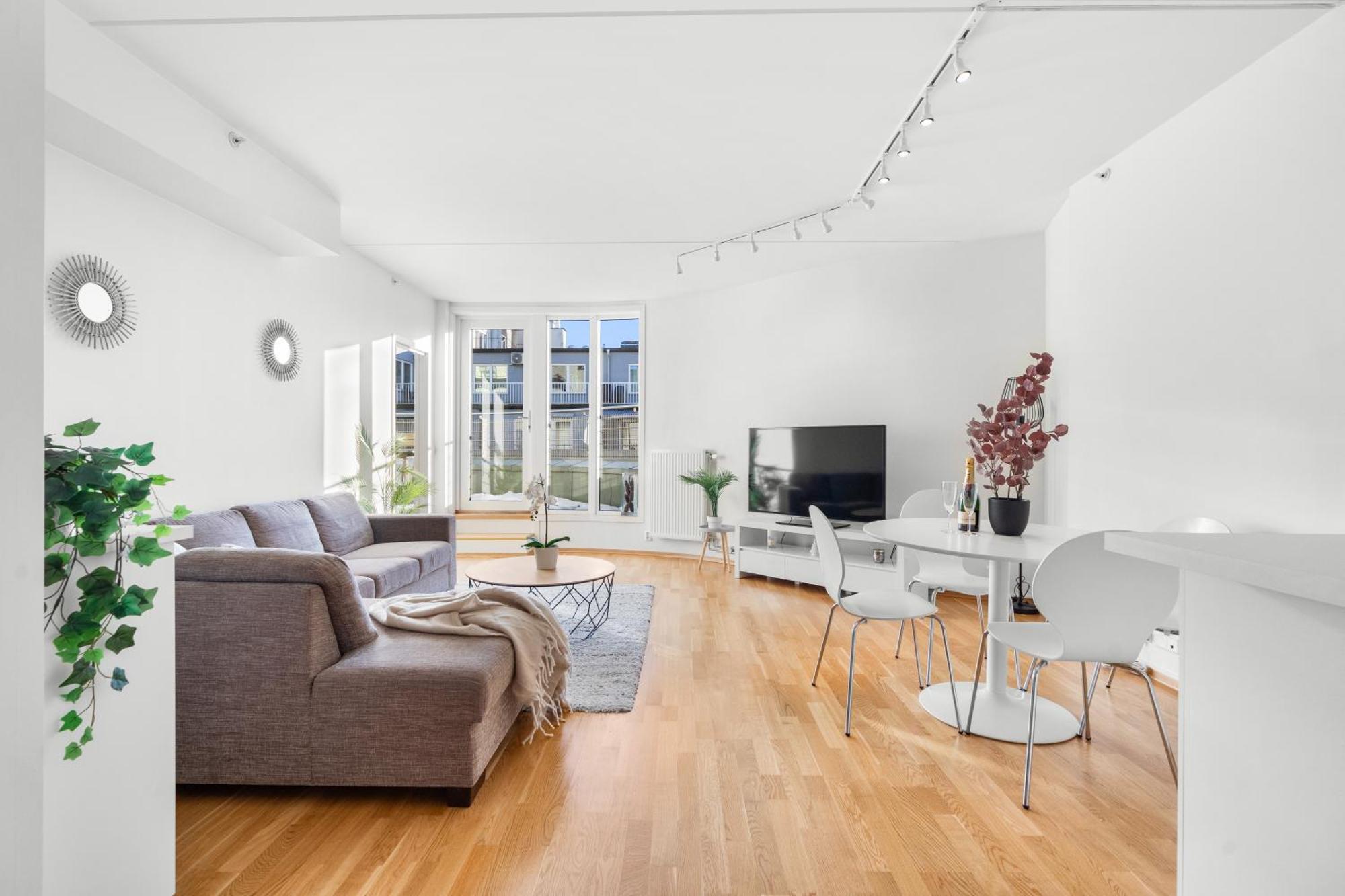 Top Floor With Balcony - Super Central - 5 Pax Oslo Luaran gambar
