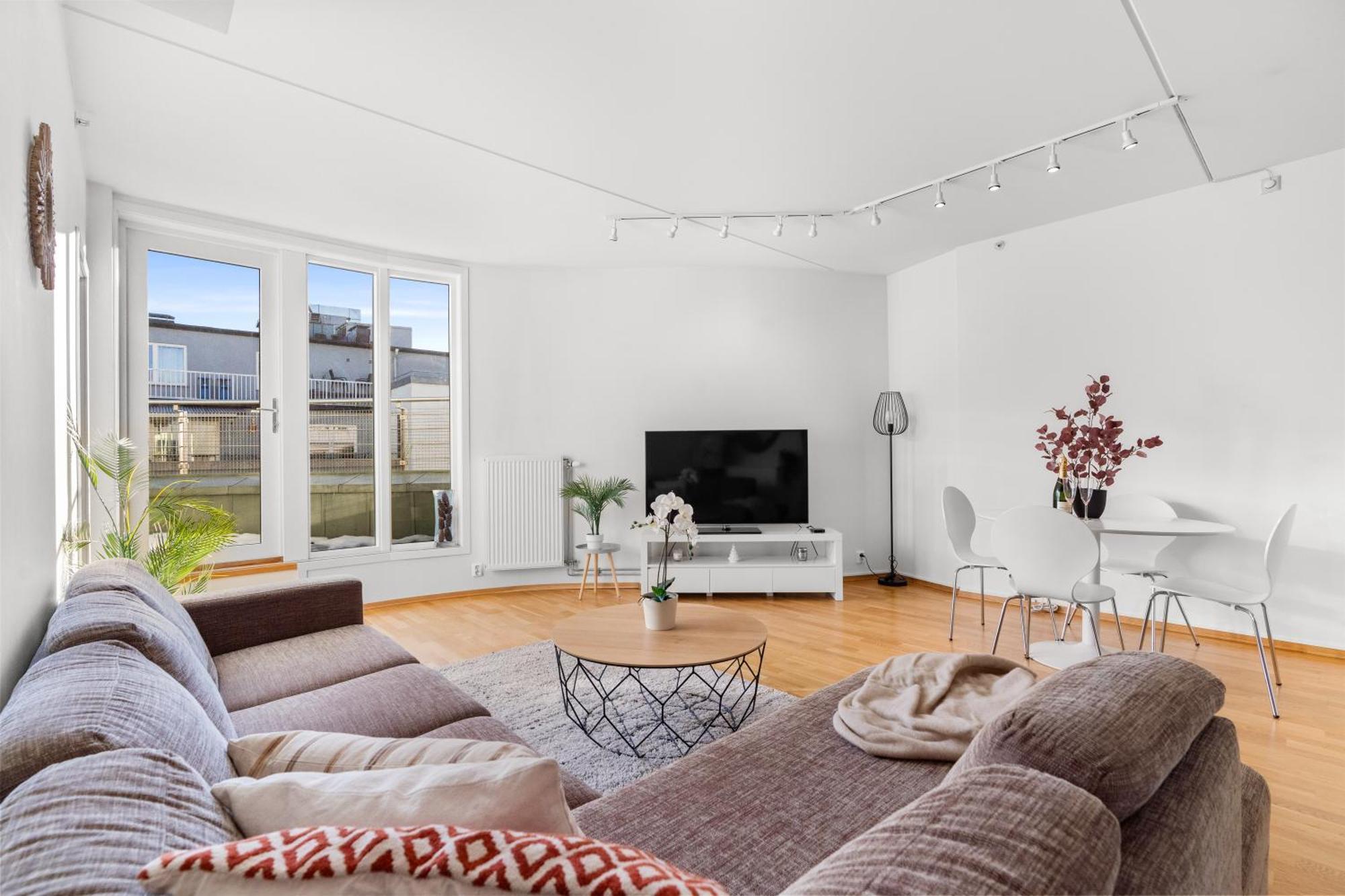 Top Floor With Balcony - Super Central - 5 Pax Oslo Luaran gambar