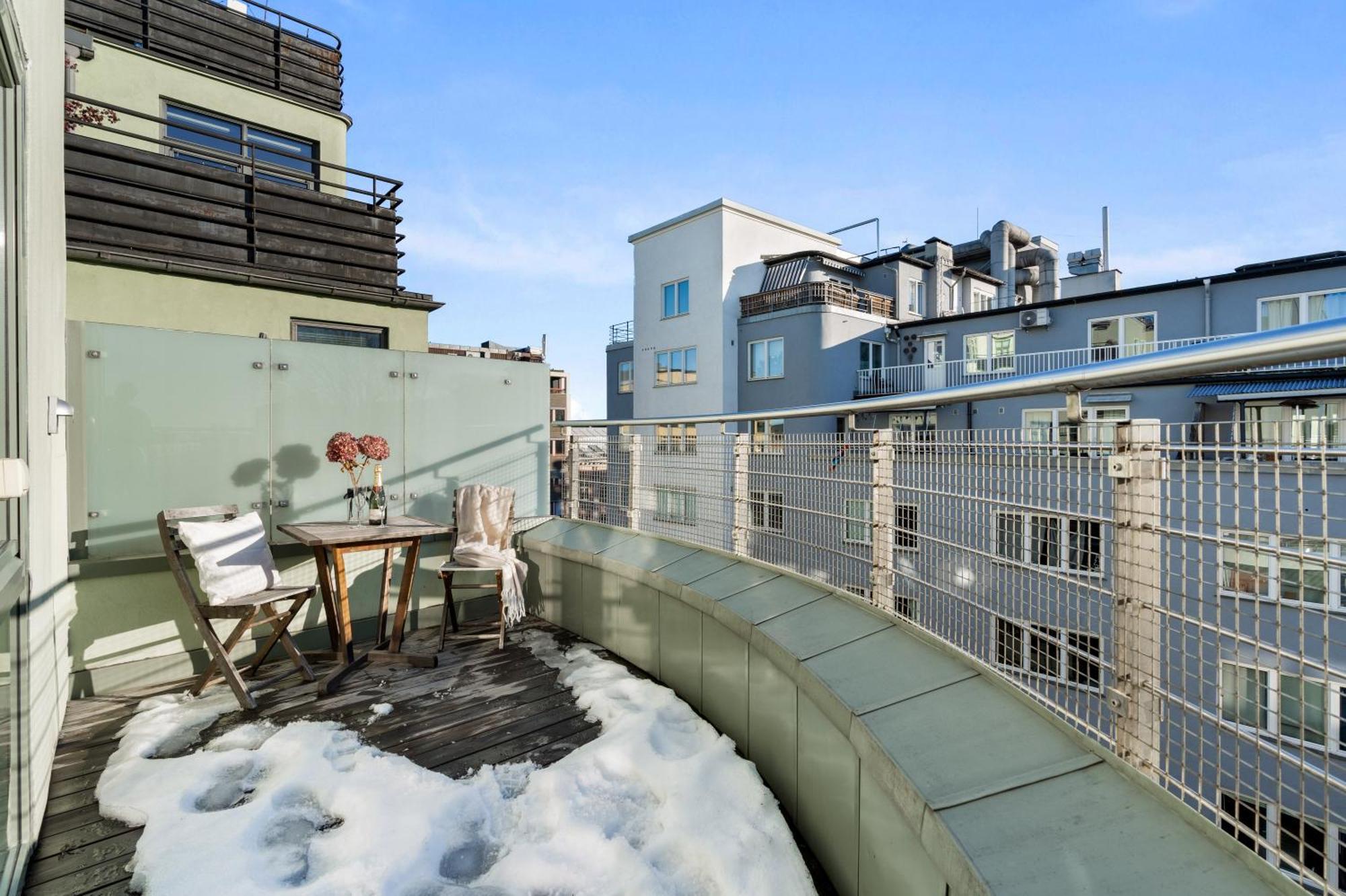 Top Floor With Balcony - Super Central - 5 Pax Oslo Luaran gambar